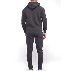 Conjuntos de Sudaderas con Capucha para Hombre, Lisas, Extra Grandes, de Algodón 100%, Felpa, Lavadas con Ácido, Chándales Personalizados para Hombre - Product Image 3