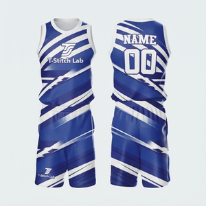 Jersey de Baloncesto de la Mejor Calidad y Alto Rendimiento, Transpirable, Cuello Redondo, Sin Mangas, Uniformes Personalizables, Ropa Deportiva - Product Image 4