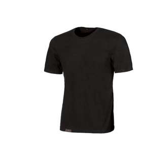 U-POWER T-shirt Basic pour homme 100% jersey de coton en carbone noir LINÉAIRE Ensemble de 5 pièces - Product Image 1