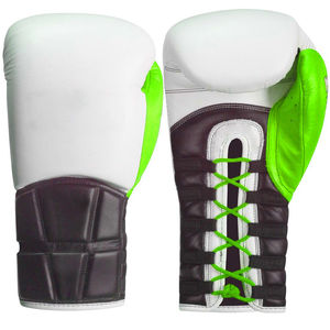 ถุงมือชกมวยหนังแท้กันน้ำแบบมืออาชีพพร้อมที่จับมือชุดฝึกซ้อมสำหรับกีฬากลางแจ้งต่อสู้ - Product Image 3