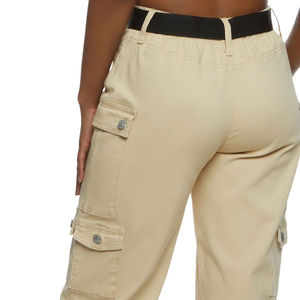 Pantalons pour femmes tendance 2026, pantalons décontractés pour un usage quotidien, prix d'usine, respirant, fermeture à cordon, pantalons cargo pour femmes - Product Image 6