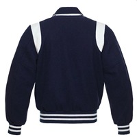 Vente chaude pas cher prix beaucoup de couleurs marque personnalisée plaine vêtements pour étudiants universitaires coton Baseball Varsity vestes dans toutes les tailles
