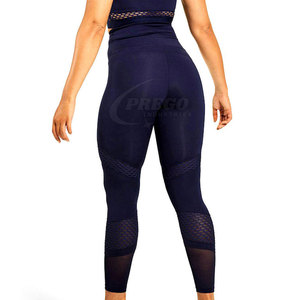 Leggings de fitness pour femmes, nouvelle conception personnalisée, décontractés, tricotés, taille mi-haute, respirants - Product Image 5