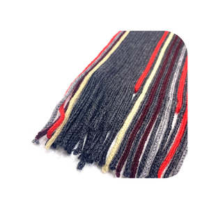 double sided football scarfs sportswear sustainable <b>scarves</b> customized design 100 percent <b>knitted</b> fans <b>scarf</b> oem services - Product Image 5