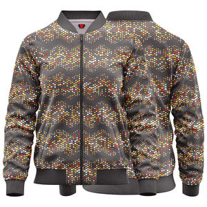 Chaqueta universitaria de bombardero de béisbol delgada personalizada 2025 para hombre, nuevo estilo con logotipo frontal, chaqueta de invierno con patrón de letras personalizadas - Product Image 4