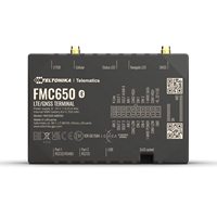 Traceur GPS GLONASS GPRS Beidou GSM 4G LTE Cat 1 avancé Teltonika FMC650 Mini avec batterie de secours haute capacité, PC LBS portable