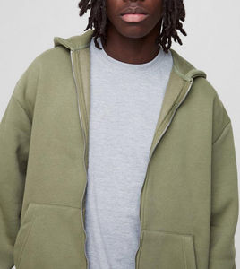 Nouveau sweat-shirt à capuche zippé sur mesure sweat-shirt à capuche et sweat-shirt chaud et épais avec logo imprimé bouffant personnalisé nouvel arrivage - Product Image 6