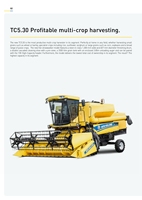 2023 New Holland Harvetser TC5.30 Récolte multi-cultures rentable pour la vente en gros Récolte plus rapide Plus de rentabilité Durabilité