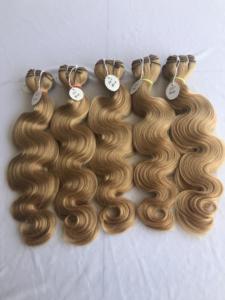 Extensions de cheveux humains bruts de 12A à 12A, cuticule alignée vierge, corps en vison cambodgien de 24 pouces, temples indiens - Product Image 2