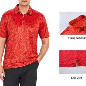 Polos personalizados de algodón orgánico para hombre 100% con logotipo bordado, Camiseta de piqué suave de verano, ropa informal transpirable de alta calidad - Product Image 4