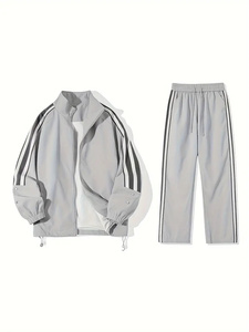 Survêtement de grande taille 100% coton pour hommes le plus vendu pour l'hiver avec motif solide et logo personnalisé Street Wear - Product Image 6