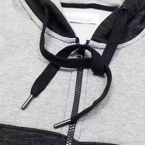 Custom Winter Zipper-Up Hoodies for Men <b>Plus</b> <b>Size</b> Unisex Oversized with Digital Printing Logo - Product Image 5