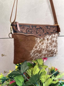 Bolso de mano occidental para herramientas, bandolera, diseño bohemio, cierre de cremallera ligero, bolso informal de viaje a la moda Unisex - Product Image 3
