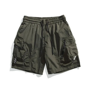 กางเกงขาสั้นไนลอนแบบกำหนดเองยอดนิยม กางเกงขาสั้นไนลอนสำหรับฤดูร้อน กางเกงขาสั้นไนลอนสำหรับเล่นน้ำ มีกระเป๋าข้าง กันลมและกันน้ำ - Product Image 2