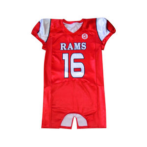 เสื้อฟุตบอลอเมริกันพิมพ์ซับลิเมตผู้ผลิตในปากีสถานออกแบบได้ตามต้องการ - Product Image 5