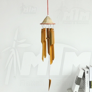 กระดิ่งลมไม้ไผ่คุณภาพสูงสำหรับฤดูใบไม้ผลิทรงสี่เหลี่ยมผืนผ้าเสียงผ่อนคลายตามธรรมชาติผลิตในเวียดนามสำหรับวันครบรอบราคาไม่แพง - Product Image 6