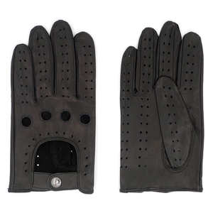 Gants de conduite en cuir souple de qualité supérieure pour hommes Gants de sport de plein air imperméables Compatibilité avec écran tactile Coupe basse Design tendance - Product Image 4