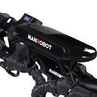 Trottinette électrique D6+2.0 à deux roues, roues de 10 pouces, vitesse maximale de 65 km/h, moteur de 1000 W, autonomie de 60 km, charge utile de 15 kg, frein à disque
