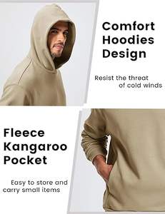 Sudadera con Capucha Informal de Moda para Hombre y Mujer, Sudadera Holgada de Algodón Grueso y Cálido para Invierno - Product Image 3