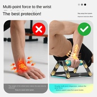 Barres de musculation en forme de H Macyo avec poignées antidérapantes en TPE, équipement de musculation portable pour la maison, entraînement des bras et de la poitrine