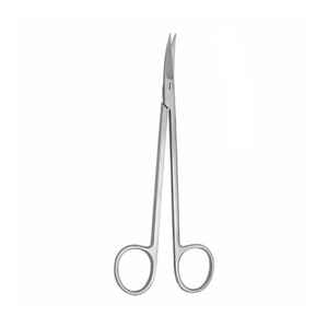 Ciseaux à gomme Iris T/C Premium Kelly Supercut Ciseaux chirurgicaux incurvés Une lame dentelée Inserts en carbure de tungstène - Product Image 6