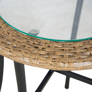 Hot Seller Vietnam nouveau canapé de jardin extérieur moderne ensemble 5 pièces en osier poly rotin avec cadre de revêtement en poudre pour meubles de patio - Product Image 3