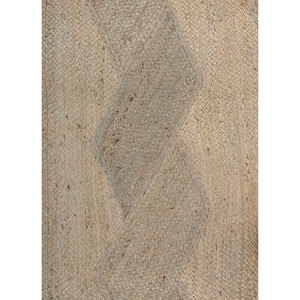 Alfombras de Yute y Cáñamo Nomadic Threads PDJT-806 Verdes, Tejido Plano, Diseño Chevron, Alfombra para Sala de Estar, Decoración del Hogar, para Uso en Pasillos - Product Image 3