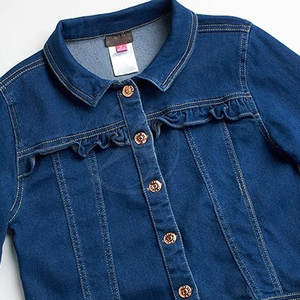 Meilleure vente sur mesure femmes jean veste Top Design 2025 léger femmes jean vestes - Product Image 3