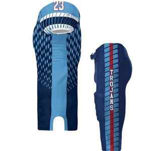 Camiseta de fútbol americano de diseño personalizado, malla sublimada, uniformes de secado rápido, camiseta de fútbol americano con bordado totalmente personalizado - Product Image 6