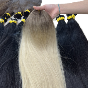 ผมมนุษย์100% สีออมเบรปรับแต่งได้ผมธรรมชาติจำนวนมากจากเวียดนาม - Product Image 4