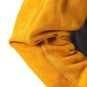 Mangas de Cuero para Soldadura con Orificio para el Pulgar, Resistentes al Calor, Antideslizantes, Nivel de Corte ANSI/ISEA 1, Venta Directa de Fábrica del Fabricante Líder - Product Image 2