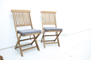 Vietnam Wooden BISTRO SET 3 PCS, AL AIRE LIBRE Acacia Eucalipto MUEBLES de Viet Nam - Product Image 6