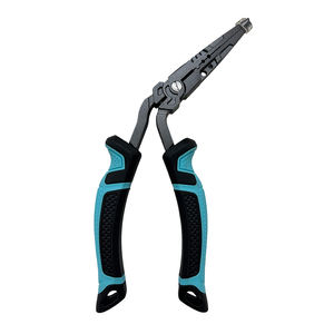 Pince à poisson multifonctionnelle en acier au carbone pour eau salée et lac, avec pince à anneaux brisés et dégoupilleur de hameçons, à poignée ergonomique - Product Image 6