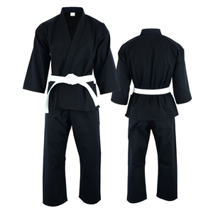 OEM al por mayor de dos piezas de calidad profesional ropa de fitness de manga larga Karate Judo artes marciales desgaste logotipo personalizado bajo precio conjuntos de algodón - Product Image 4