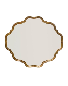 Miroirs muraux en métal Miroirs de maquillage décoratifs pour salon Couleur or finition décoration intérieure murale salon salle de bain - Product Image 4