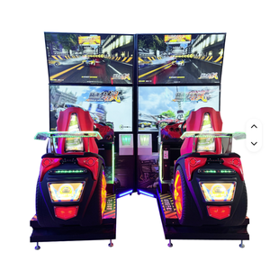 XunYing XY-S06 Machine de jeu de course commerciale, équipement d'arcade interactif avec plateforme de mouvement, machine de jeu d'arcade pour adultes - Product Image 1