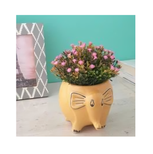 Jardinière en céramique artisanale conçue pour les amateurs de simplicité moderne et de soins des plantes d'intérieur, parfaite pour les espaces de vie calmes et calmes. - Product Image 6