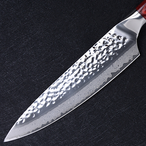 มีดเชฟดามัสกัสแบบญี่ปุ่นกำหนดเองใบมีดคมแบบมืออาชีพสำหรับใช้ในครัว - Product Image 4