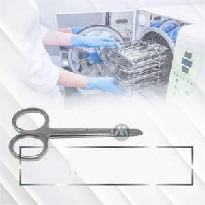 กรรไกรเย็บตะเข็บคุณภาพระดับพรีเมียมพร้อมชุดปฐมพยาบาลสำหรับถอดตะขอเย็บละเอียดอ่อนแบบเสี้ยว - Product Image 5