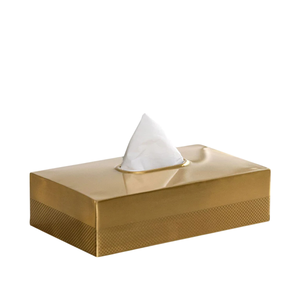 Servilletero de latón y Metal macizo de calidad de lujo, caja de almacenamiento de pañuelos, la última caja de pañuelos de oro, organizador de suministros de Hotel, función de venta - Product Image 1