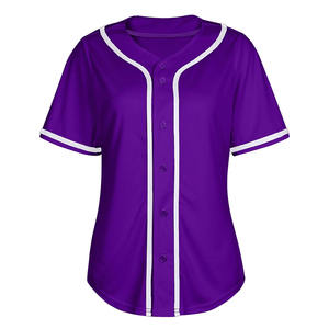 Maillot de baseball de meilleure performance Vêtements de sport Logo personnalisé Maillot de baseball confortable à séchage rapide de meilleure qualité pour femmes - Product Image 6