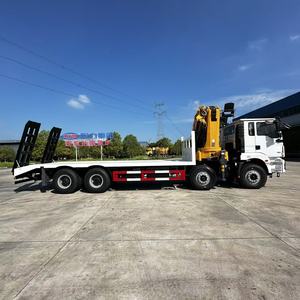 Grúa Montada en Camión Shacman Delong 8*4, Transmisión Manual, Diésel Euro 4, Transporte de Excavadoras, Nuevo, 19250 kg de Peso Bruto Vehicular, EE. UU. - Product Image 5