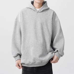 Sudadera con Capucha Personalizada para Hombre, 300g, 100% Algodón Grueso, con Cordón, Secado Rápido y Transpirable, Corte Regular, Lista para el Invierno - Product Image 3