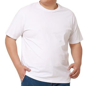 Camiseta ecológica de talla grande para hombre con hombros descubiertos, servicio OEM, precio al por mayor, instalaciones de producción a granel de Bangladesh - Product Image 1
