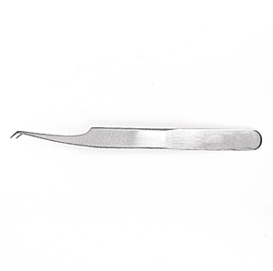 แหนบสำหรับต่อขนตาเครื่องมือที่มีความแม่นยำแบบโค้งสแตนเลสแยกโลโก้ได้ตามต้องการ - Product Image 1