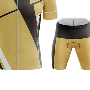 Dernier design de vêtements de sport, combinaison de cyclisme à manches courtes, vêtements de cyclisme de montagne pour hommes, ensembles, logo personnalisé, respirant - Product Image 6