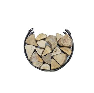 Porte-bûches en métal décoratif moderne de conception simple de haute vente pour le support rustique de bois de chauffage en métal de jardin de maison - Product Image 4