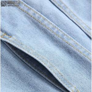 Vestes en cuir véritable-Design de bombardier personnalisé Winter Flight Pilot's Oem Denim Finished Casual Formal Men's Jackets - Product Image 5