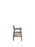 Chaises de salon en teck et rotin, au design minimaliste et élégant, vendues à un prix économique