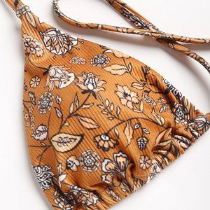 Traje de baño personalizado ajustado Ropa de playa Bikini Set Venta caliente Logotipo personalizado Transpirable Bikini Conjuntos para damas - Product Image 3